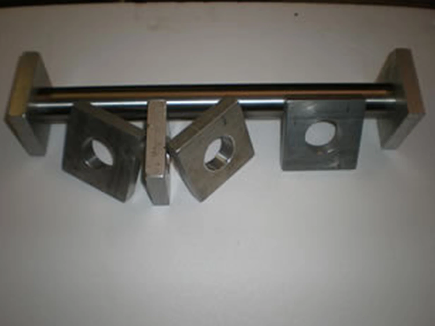 Aluminium Vierkant mit Passung
